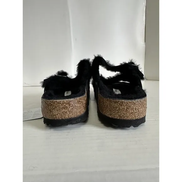 Birkenstock Size 38 / US 8 Mayari Shearling Lined Sandals