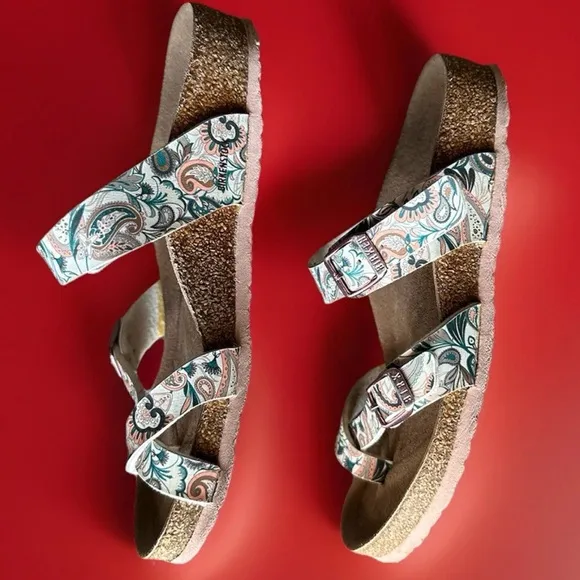 Birkenstock Sydney Sandals PaisleyLight Rose Birko-flor 33 EU / US 2 - Girls
