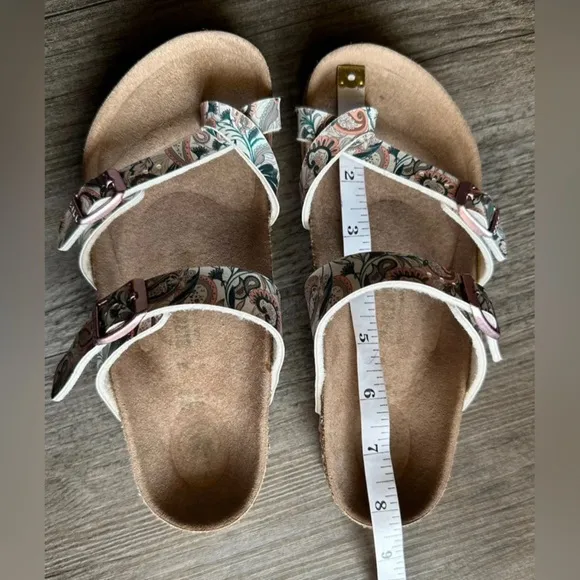 Birkenstock Sydney Sandals PaisleyLight Rose Birko-flor 33 EU / US 2 - Girls