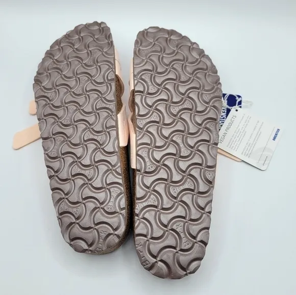 Birkenstock Yao Balance Vegan Birko-Flor Sandals Light Rose 7