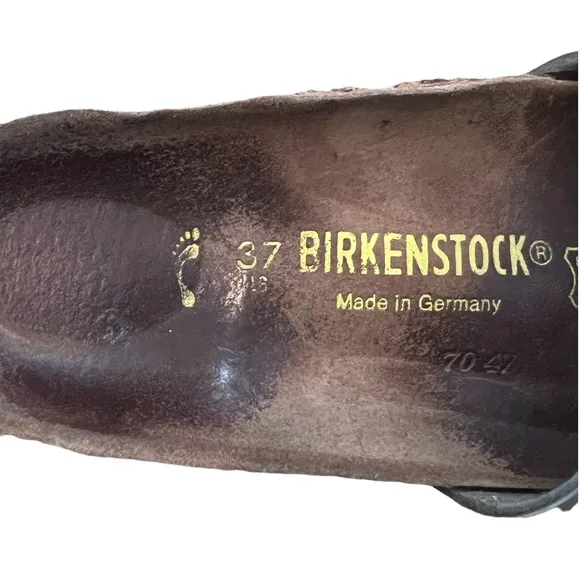 Birkenstocks slip on sandals