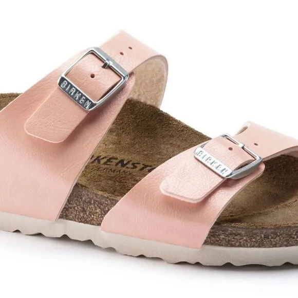 BIRKENSTOCK SYDNEY BIRKO-FLOR SANDALS GRACEFULLY CORAL SIZE 40