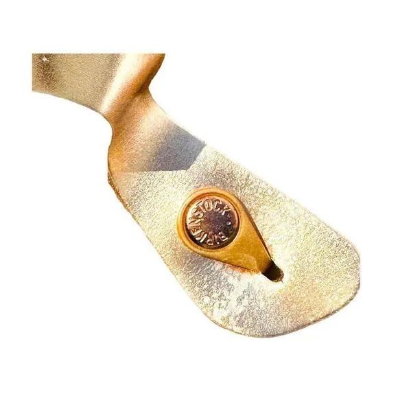 Birkenstock Womens Sandals Cork Footbed Buckle Slip On Metalic Pink Size 37 / US