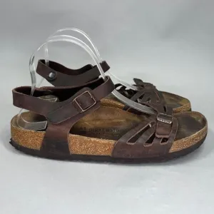 Birkenstock Women's Size 10.5 Brown Leather Sandals