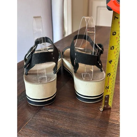 Black Fantasy comfort Sandals