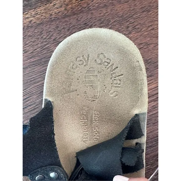Black Fantasy comfort Sandals