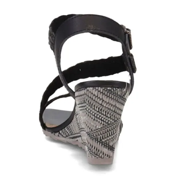 Blowfish Maliblu Black Wedge Sandals Size 11