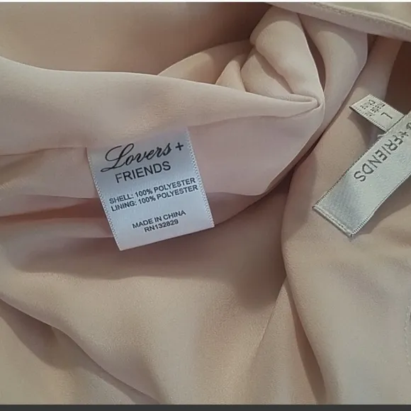 BNWT LOVERS FRIENDS X REVOLVE MINI SLIP DRESS IN OPAL Y2K slip dress feminine