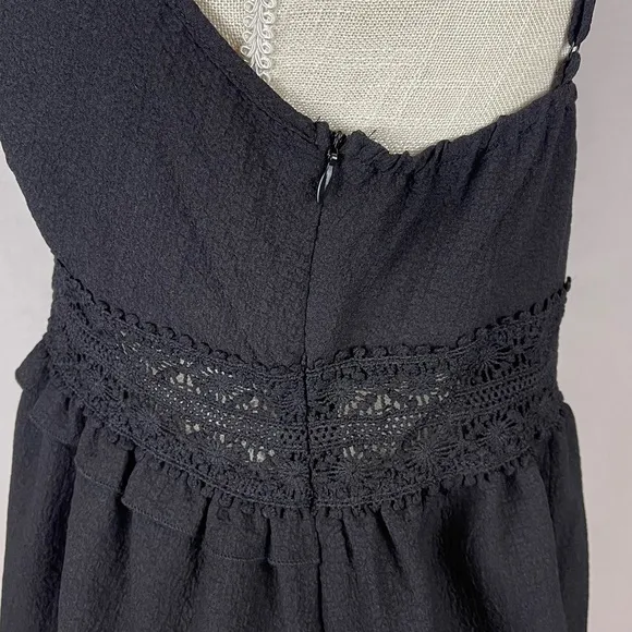 Bohemian Casual Cami V-neckline Flared Hem Summer Beach Dress