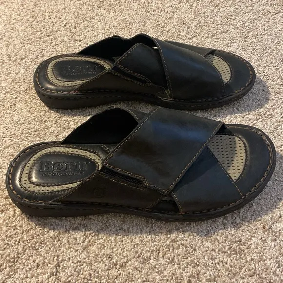 Born Marco Slide Sandals - Like New!