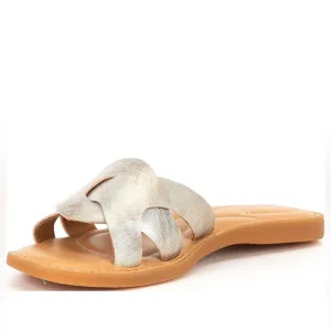 Born Women's Silver Sandals size 9M