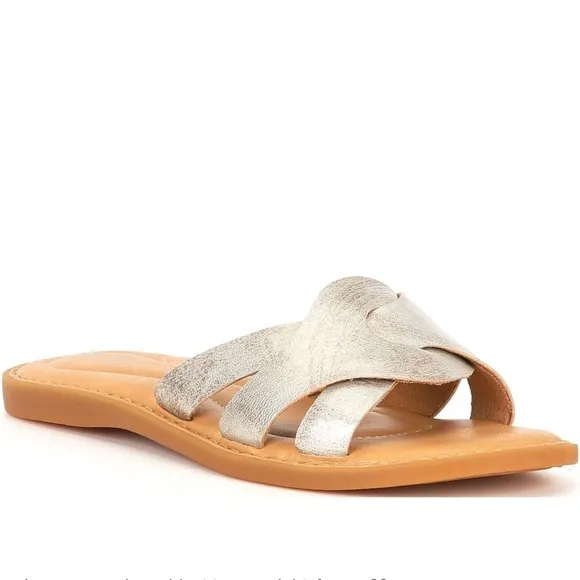 Born Women's Silver Sandals size 9M
