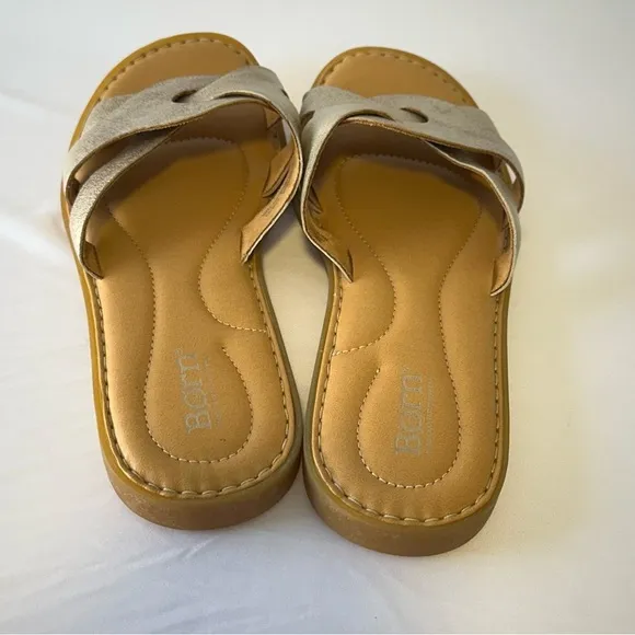 Born Women's Silver Sandals size 9M