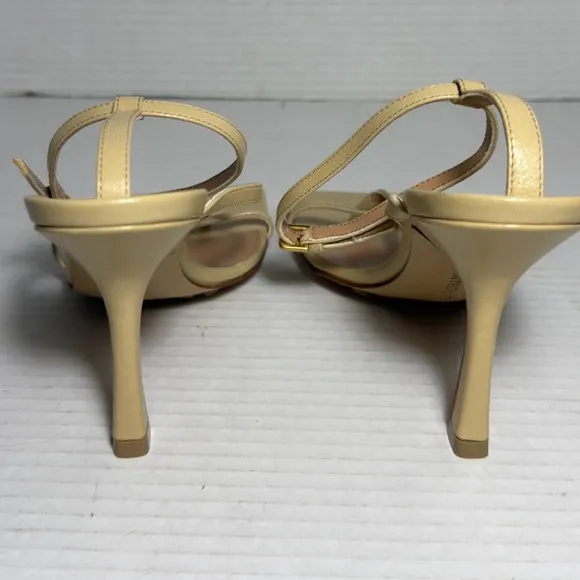 Bottega Veneta Stretch Lounge  Napa Cane Sugar  Sandals.  Size 36