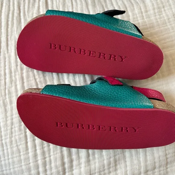 Burberry Kids Multicolor Sandals