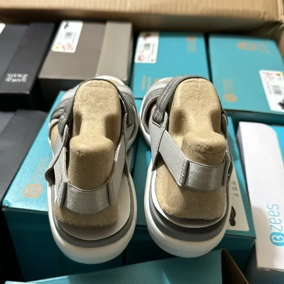 BZEES Chance Washable Strappy Sandals