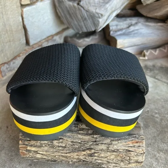 Call It Spring Macy’s Larelasien platform slip on sports sandals Sz-7.5   A