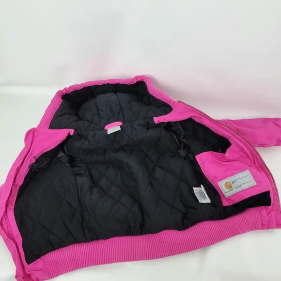 Carhartt Little Girls Hooded Warm Jacket Sz XS/6