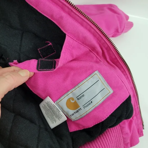 Carhartt Little Girls Hooded Warm Jacket Sz XS/6