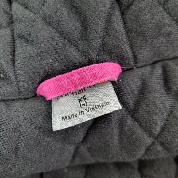 Carhartt Little Girls Hooded Warm Jacket Sz XS/6
