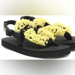 Cecilie Bahnsen x Suicoke Kat embellished sandals