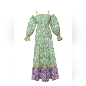 Celia B NWT Lurleen Dress In Green Size XL
