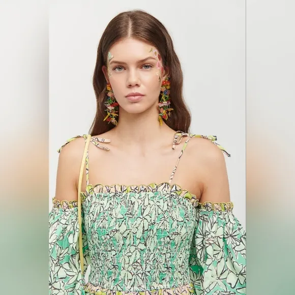 Celia B NWT Lurleen Dress In Green Size XL