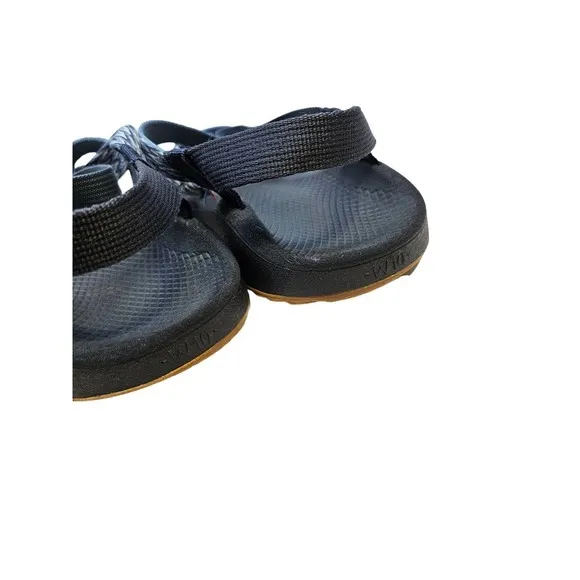 Chaco 10 Unaweep Z2 Vibram Hiking Comfort Sandals Blue Chevron Gorpcore Sport