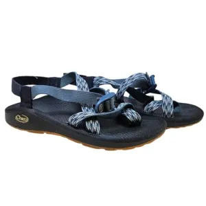 Chaco 10 Unaweep Z2 Vibram Hiking Comfort Sandals Blue Chevron Gorpcore Sport