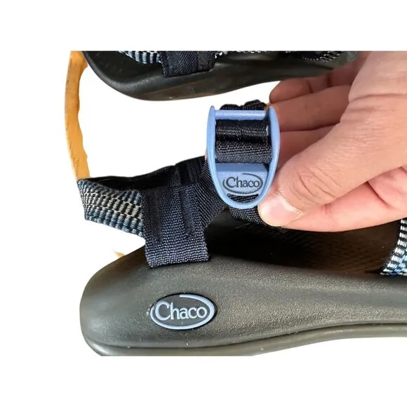 Chaco Athletic Sandals Womens Size 10 Blue Trine Performance Footwear Hiking