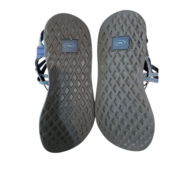 Chaco Athletic Sandals Womens Size 10 Blue Trine Performance Footwear Hiking