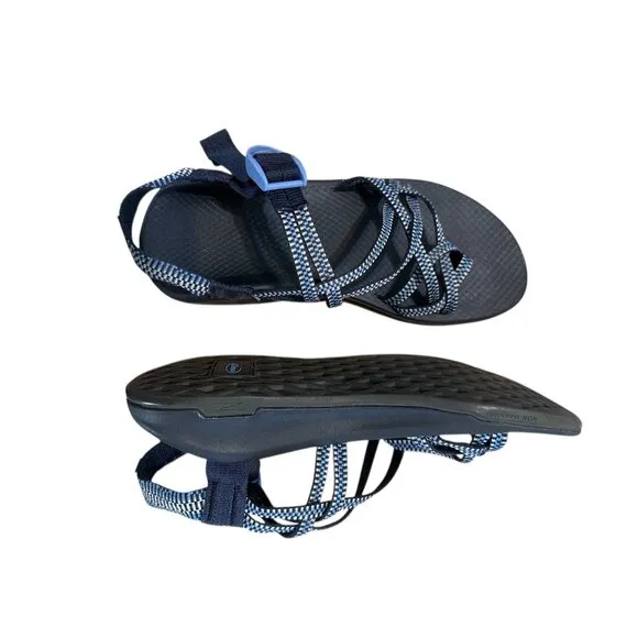 Chaco Athletic Sandals Womens Size 10 Blue Trine Performance Footwear Hiking