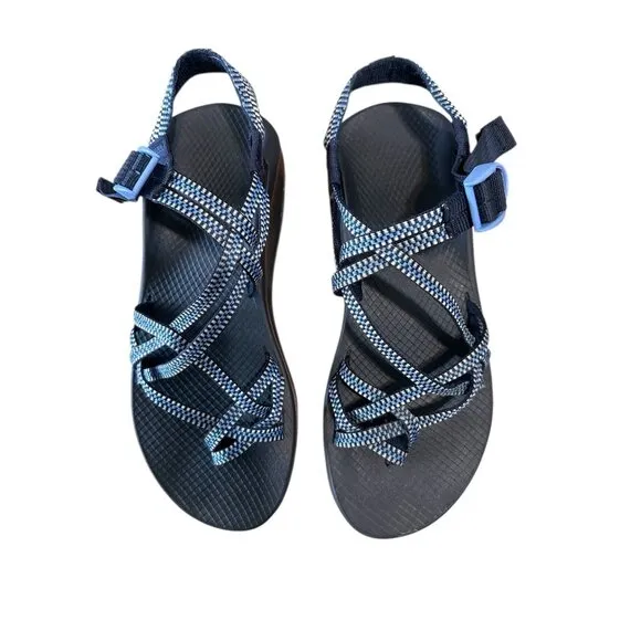 Chaco Athletic Sandals Womens Size 10 Blue Trine Performance Footwear Hiking