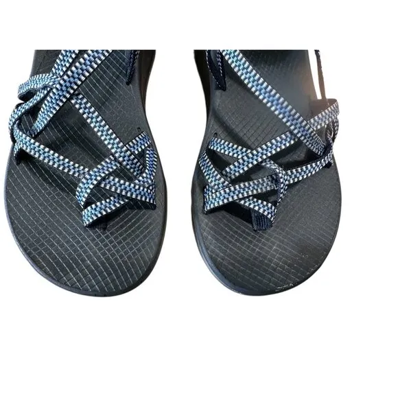 Chaco Athletic Sandals Womens Size 10 Blue Trine Performance Footwear Hiking