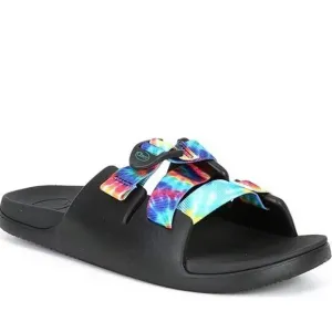 Chaco Chillos Slide Sandals Tie Dye New Youth Size 6