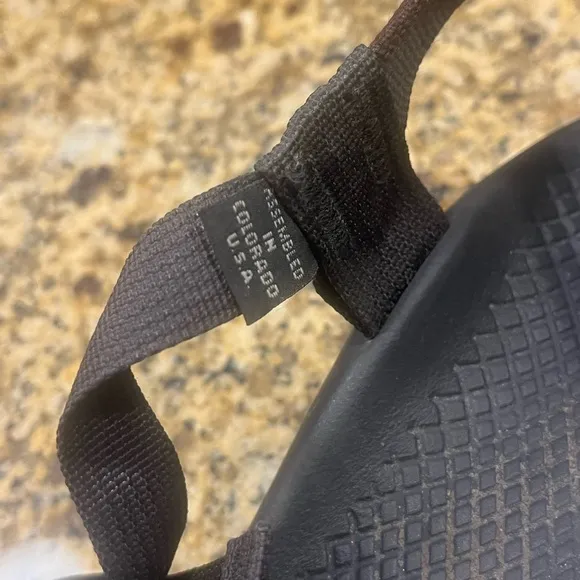 Chaco Classic Black Hiking Sport Sandals Men’s 12 Colorado USA