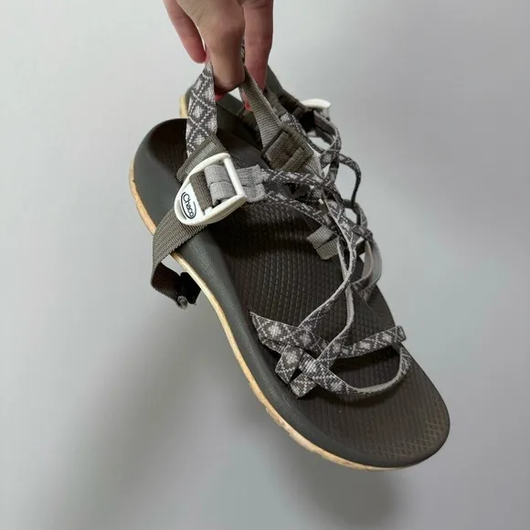 Chaco Kids 5 Gray Diamond ZX1 Outdoor Hiking Sandals