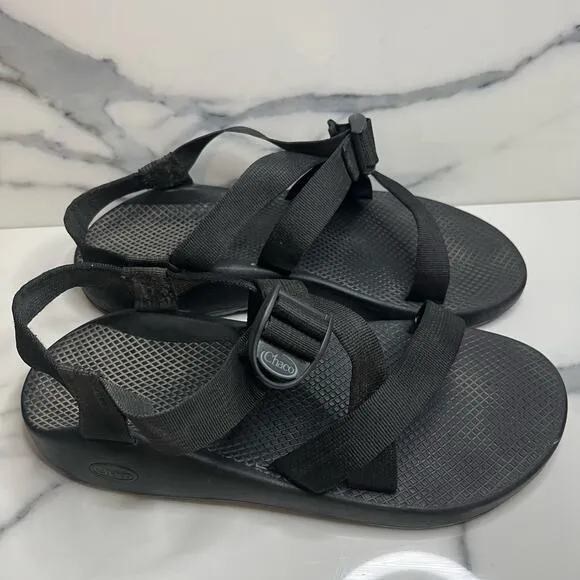 Chaco | Men's Classic Black Minimalist Outdoor Hiking Cloud X Sandals Sz 12