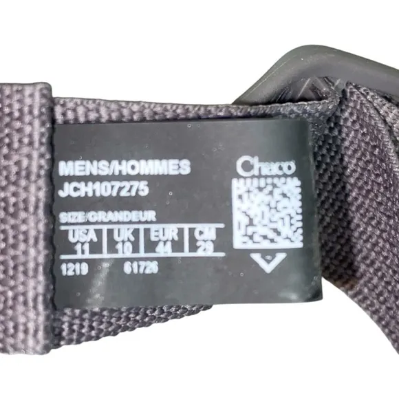 Chaco Men's Lowdown Grey Open Toe Hiking Performance Sport Strappy Sandals