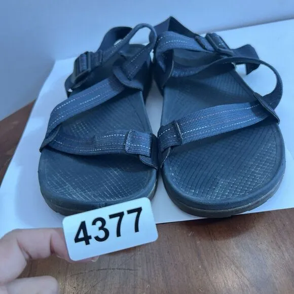 Chaco Men's Lowdown Sandal Navy 11M Water Outdoor Lock Buckle Arch Support