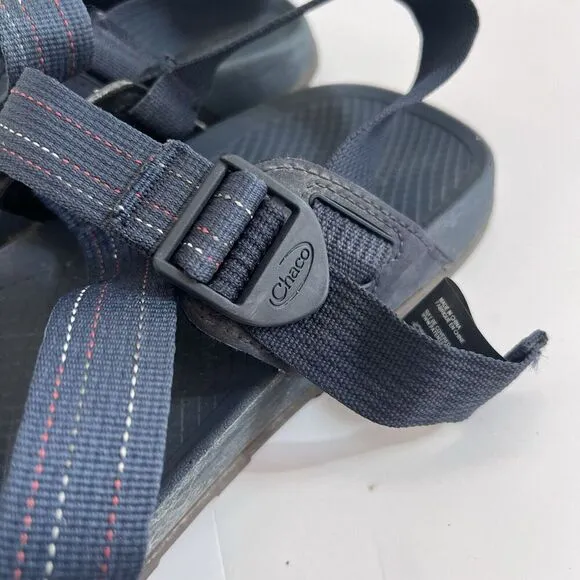 Chaco Men's Lowdown Sandal Navy 11M Water Outdoor Lock Buckle Arch Support