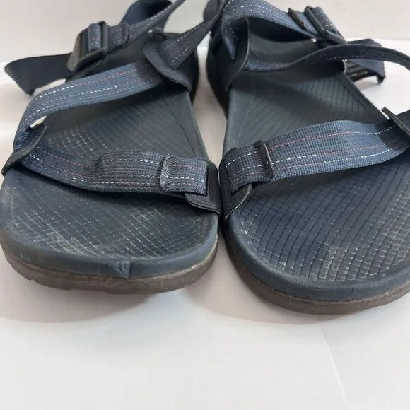 Chaco Men's Lowdown Sandal Navy 11M Water Outdoor Lock Buckle Arch Support