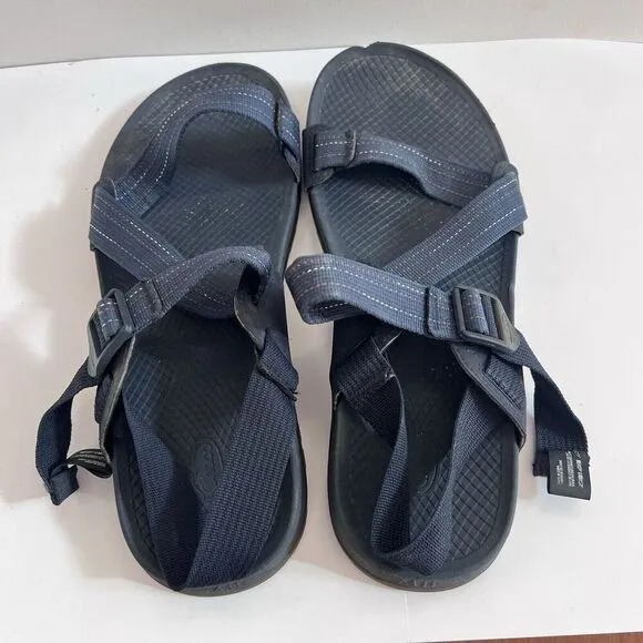 Chaco Men's Lowdown Sandal Navy 11M Water Outdoor Lock Buckle Arch Support