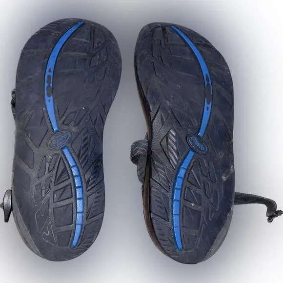 Chaco Men’s Size 11 Blue Black Geometric Z Cloud 2 Sandals