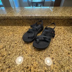Chaco Mens Z2 Classic‎ Sandals, size 12 Blue Black Sport Hiking Travel