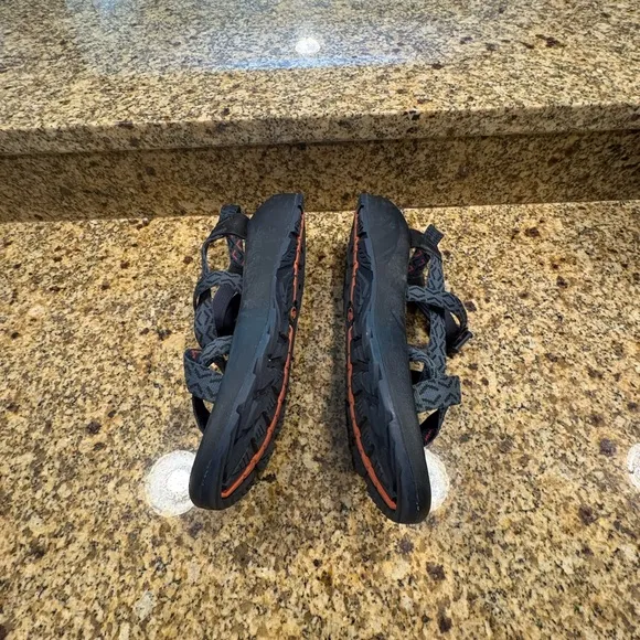 Chaco Mens Z2 Classic‎ Sandals, size 12 Blue Black Sport Hiking Travel