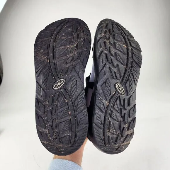 Chaco Men's Z/Cloud 2 Sandals US 12 Black Toe Loop Hiking Walking outdoors Shoes