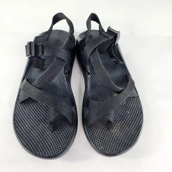 Chaco Men's Z/Cloud 2 Sandals US 12 Black Toe Loop Hiking Walking outdoors Shoes