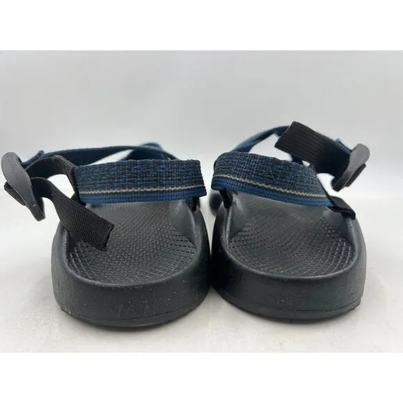 Chaco Sandals Mens Sz 7 Blue Z/2 Classic Hiking Print