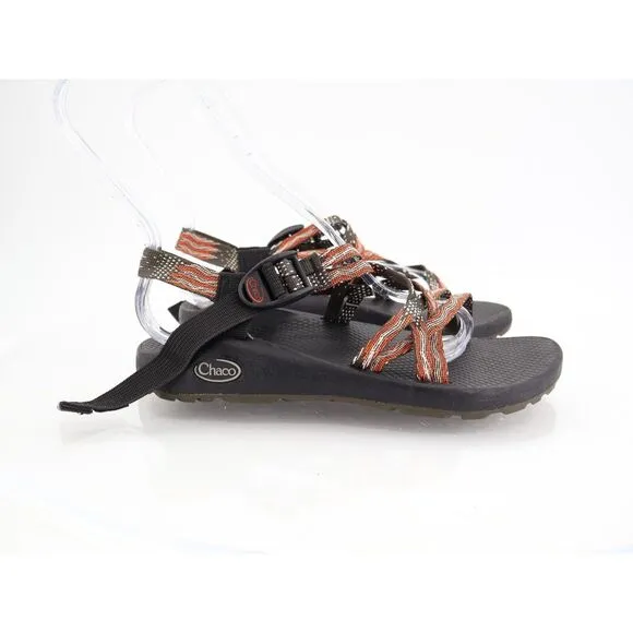 Chaco Sandals Women Sz 8 ZX1 Classic Sports Orange Double Strapped Hiking Shoes